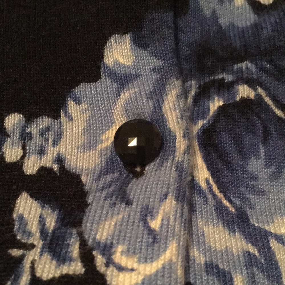 Charter Club Floral Print Cardigan - Picture 5 of 8